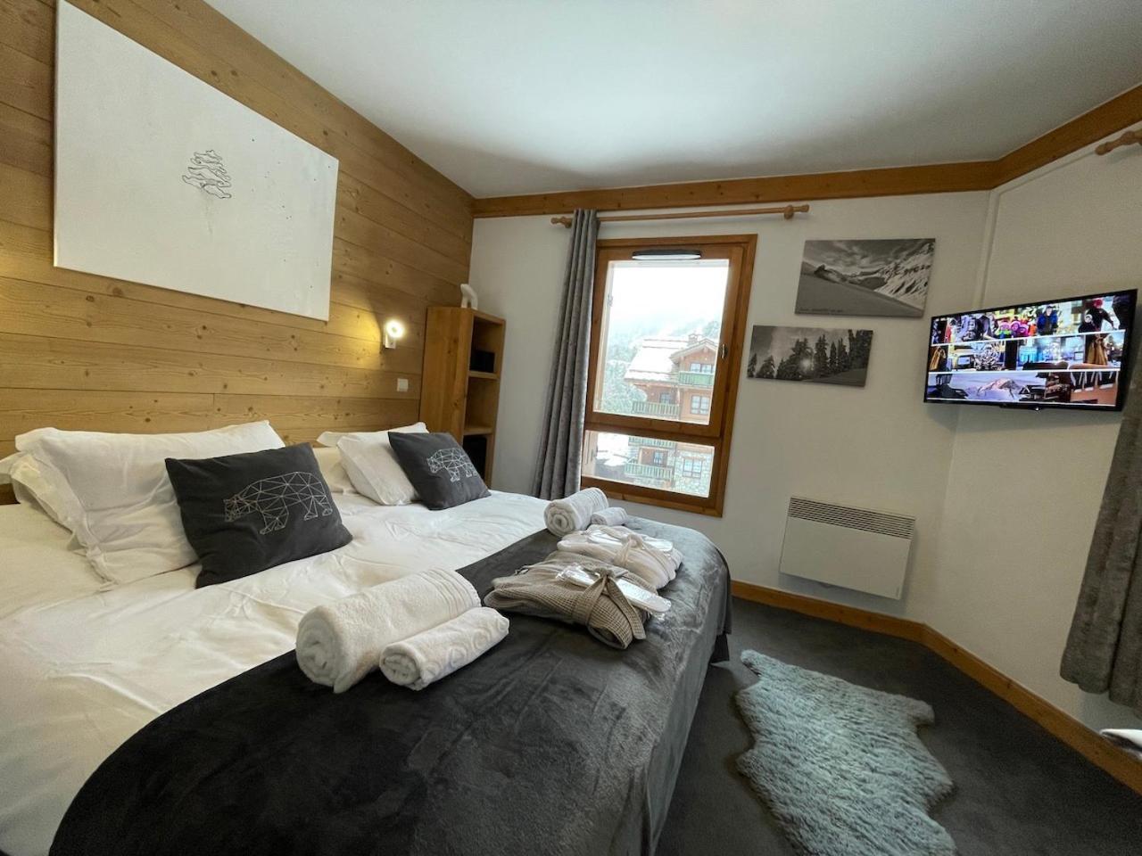 Les Arcs  Arc 1950 - Appartement 2 Chambres - Ski-In & Out - Grande Terrasse Ensoleillee מראה חיצוני תמונה