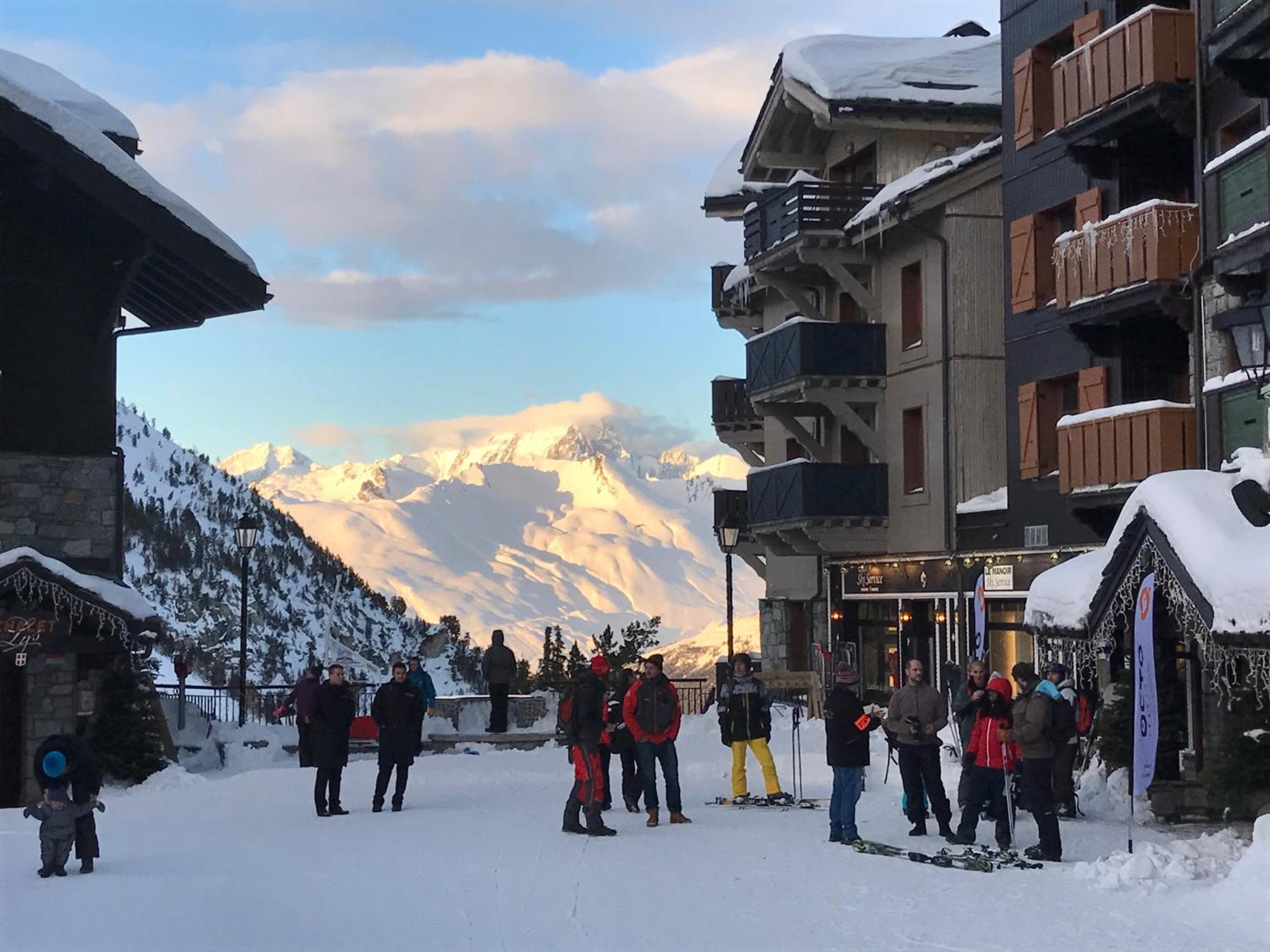 Les Arcs  Arc 1950 - Appartement 2 Chambres - Ski-In & Out - Grande Terrasse Ensoleillee מראה חיצוני תמונה